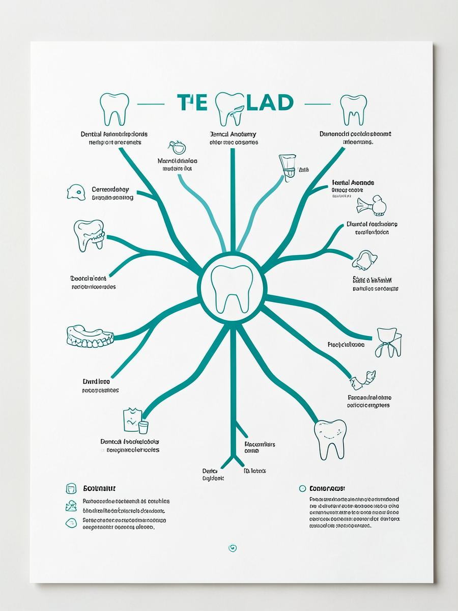 Exemplo de mapa mental de Anatomia